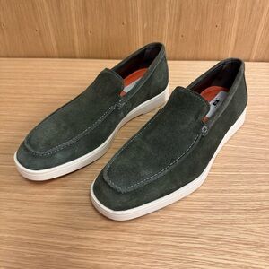 Joseph Abboud Hunter Green Suede Loafers